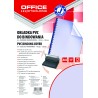 Okładki do bindowania OFFICE PRODUCTS, PVC, A4, 200mikr., 100szt., niebieskie transparentne