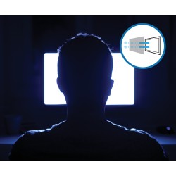 Filtr prywatyzujący Kensington, zaciemniający z 2 boków, zdejmowany, 14", format 16:10