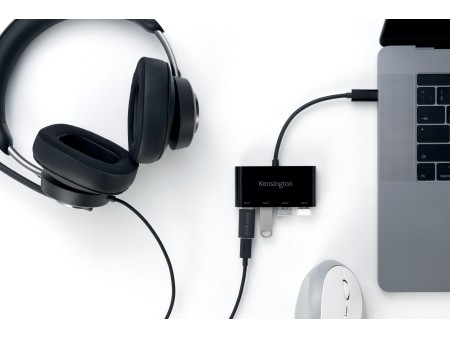 4-portowy replikator Kensington CH1200 USB-C na USB-A