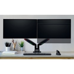 Podwójne ramię Kensington SmartFit® One-Touch do monitora