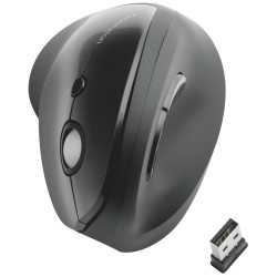 Bezprzewodowa mysz pionowa Kensington Pro Fit® Ergo, czarna