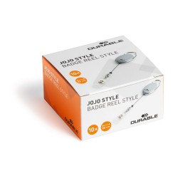 Mechanizm ściągający Jojo Style, metalowe zapięcie, dł. linki 80 cm.