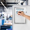 DURAFRAME MAGNETIC NOTE A4 magnetyczna ramka informacyjna do bezpośredniego opisywania