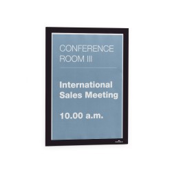 DURAFRAME A4  Samoprzylepna ramka informacyjna z uchylną przednią stroną, op. 10 szt.