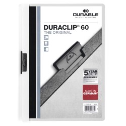 DURACLIP® Original 60, skoroszyt zaciskowy A4, 1-60 kart.