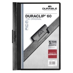 DURACLIP® Original 60, skoroszyt zaciskowy A4, 1-60 kart.