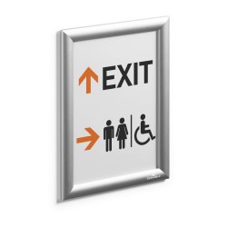 Aluminiowa rama zatrzaskowa A4