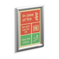 Aluminiowa rama zatrzaskowa A4