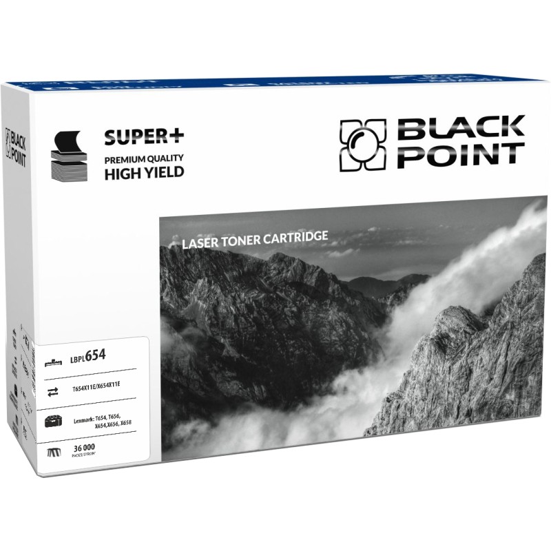 Black Point toner LBPL654 zastępuje Lexmark T654/X654H11E, 36000 stron