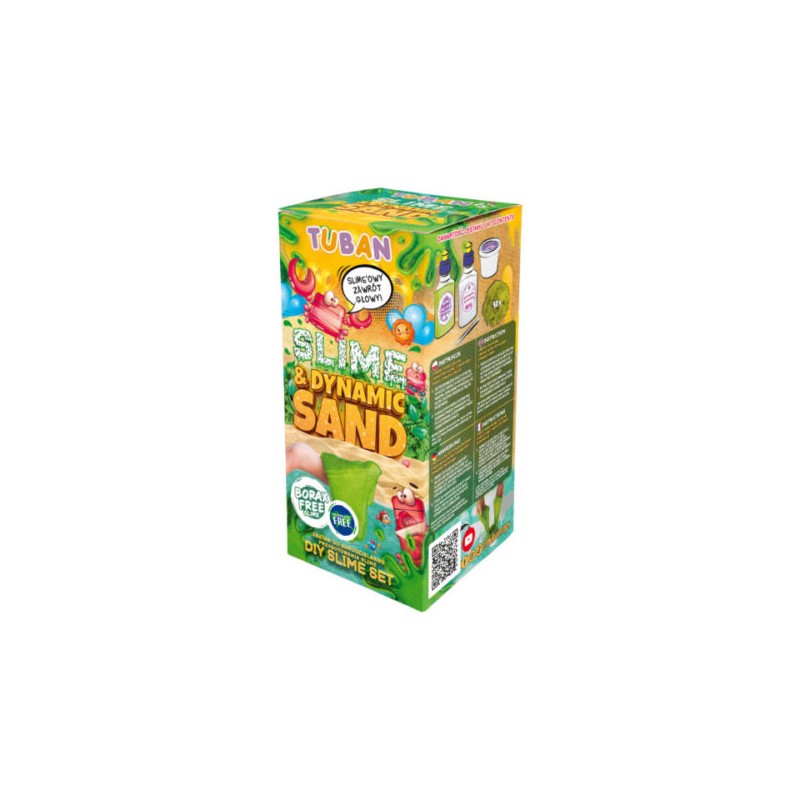 ZESTAW – DIY TUBAN SLIME & DYNAMIC SAND  