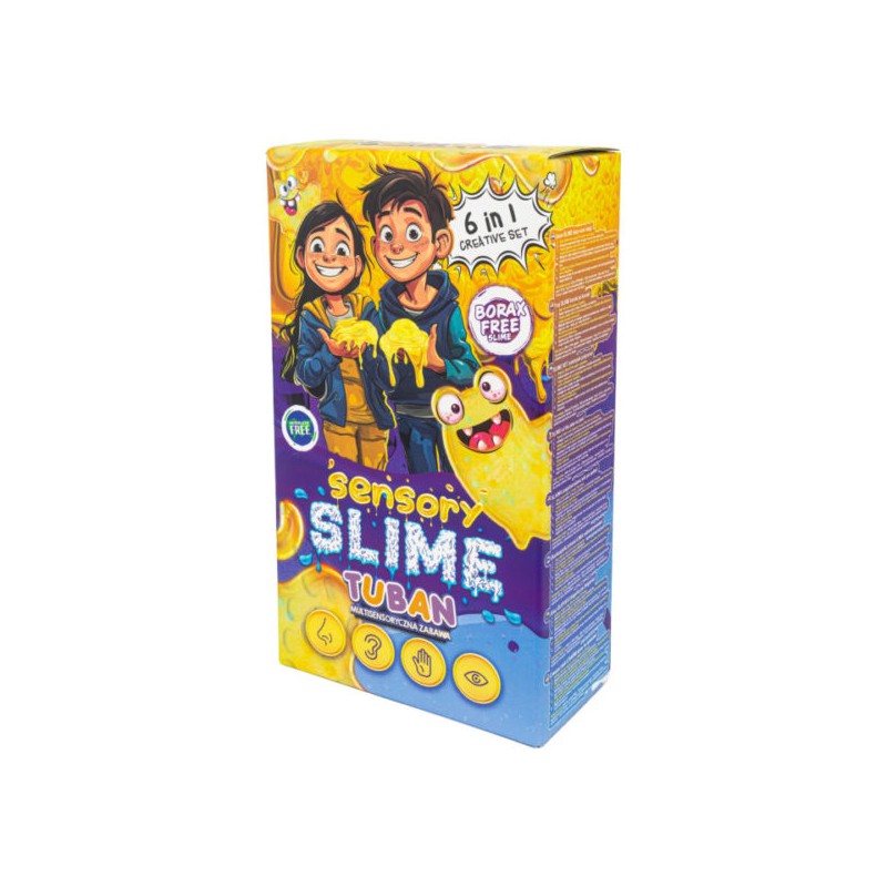 ZESTAW – DIY TUBAN SENSORY SLIME – 6 W 1