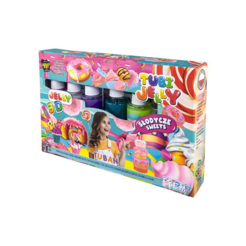 ZESTAW TUBI JELLY 6 KOLORÓW – SŁODYCZE