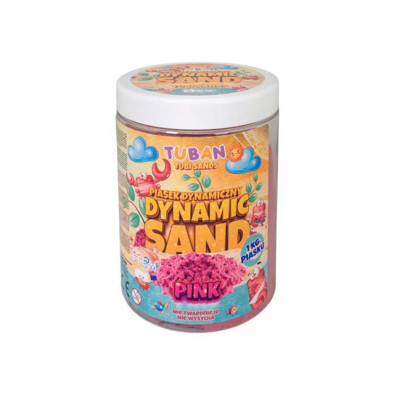 PIASEK DYNAMICZNY – RÓŻOWY 1 kg
