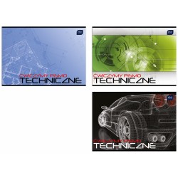 Blok Ćwiczymy Pismo Techniczne A4 6 17