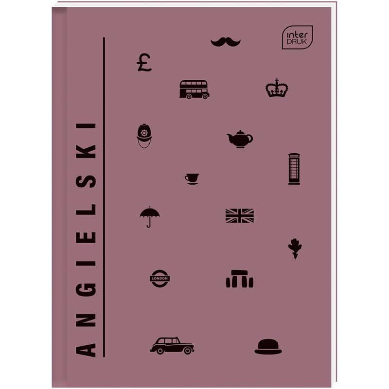 Brulion A5 80 M 70G Angielski