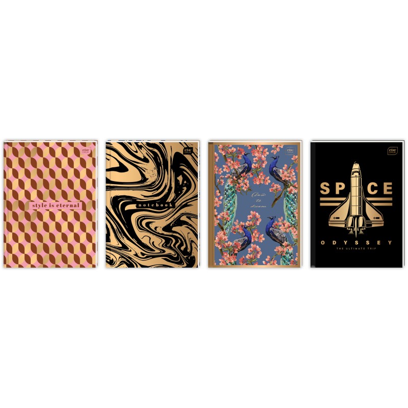 Brulion A5 96 M 70g Metallic