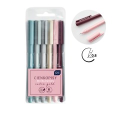 Cienkopisy 6kol. Satin Gold