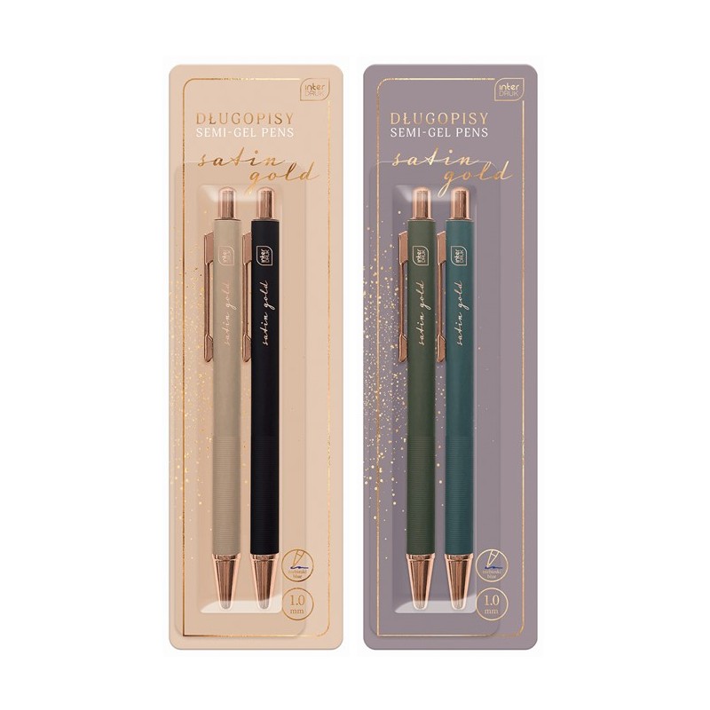 Długopis 2szt. SATIN GOLD