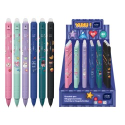 Długopis auto.ścieral.z gripem Yuhu
