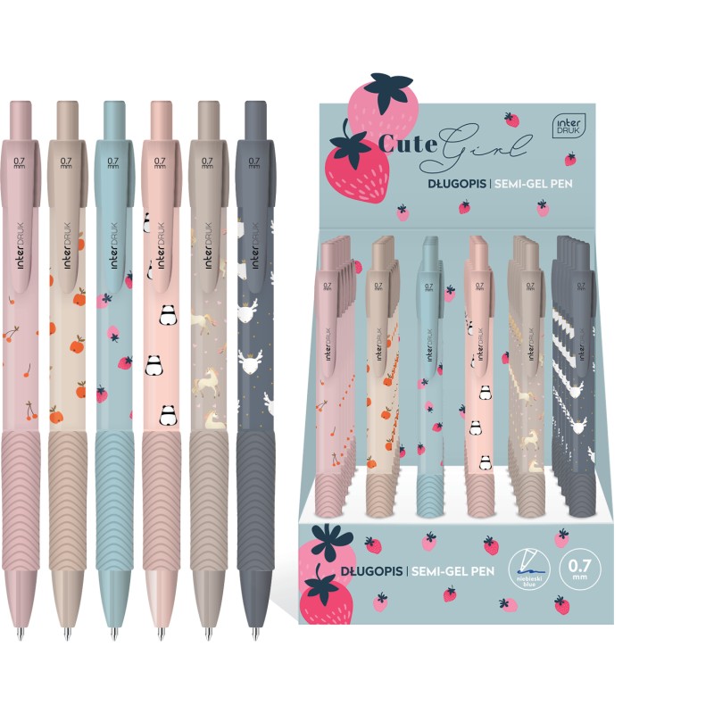 Długopis CUTE GIRL 0,7mm 