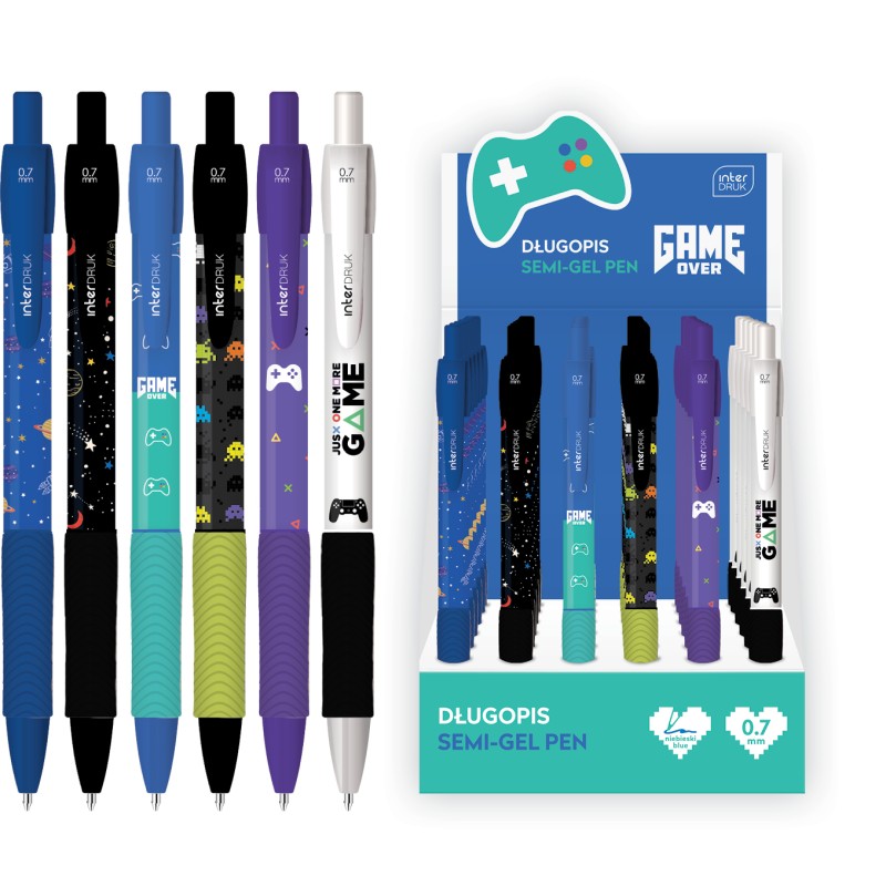 Długopis GAME OVER 0,7mm 