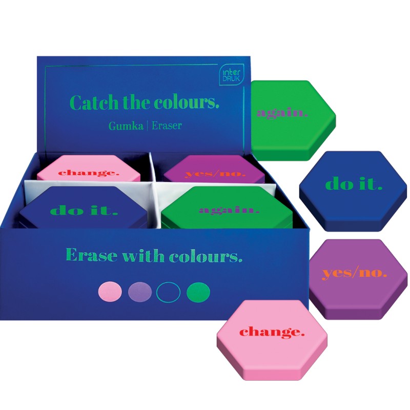Gumka do ścierania CATCH THE COLOURS 