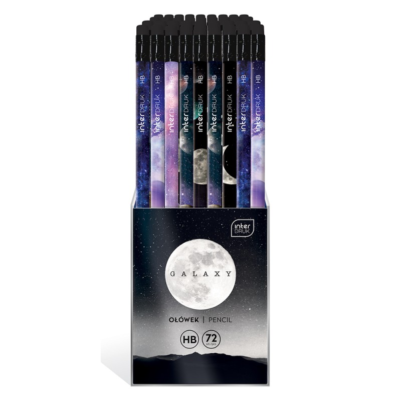 INT Ołówek z gumką GALAXY