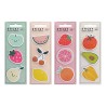 Karteczki samoprz.kształty FRUITS