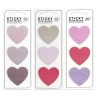 Karteczki samoprz.kształty HEARTS
