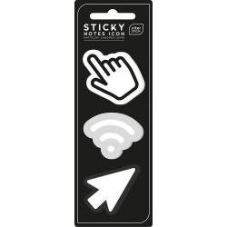 Karteczki samoprz.kształty ICON