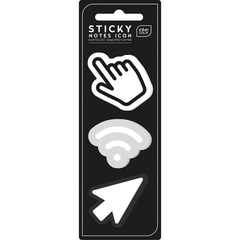 Karteczki samoprz.kształty ICON