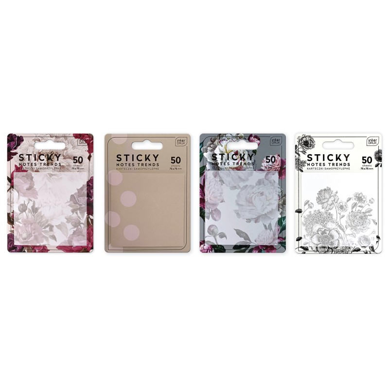 Karteczki samoprzylepne 75x75mm TRENDS
