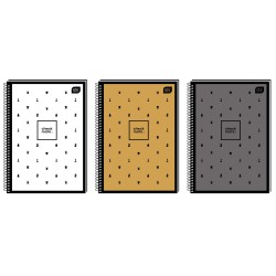 Kołozeszyt A4 80 M 70g Soft Touch Chess