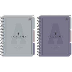 Kołozeszyt A5 100 90g przekł PP ACADEM