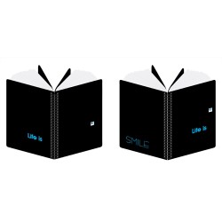 Kołozeszyt PP A4 4 okładki PP 100/ BB