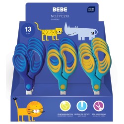 Nożyczki szkolne 13cm BEBE Kids 