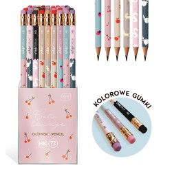 Ołówek z gumką CUTE THINGS 