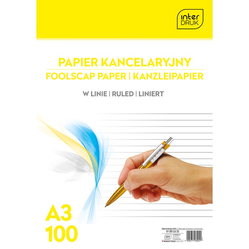 Papier kancelaryjny A3 100