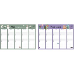 Plan lekcji A4 Girls