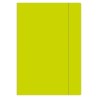 Teczka z gumką A4+ Fluo limonkowa