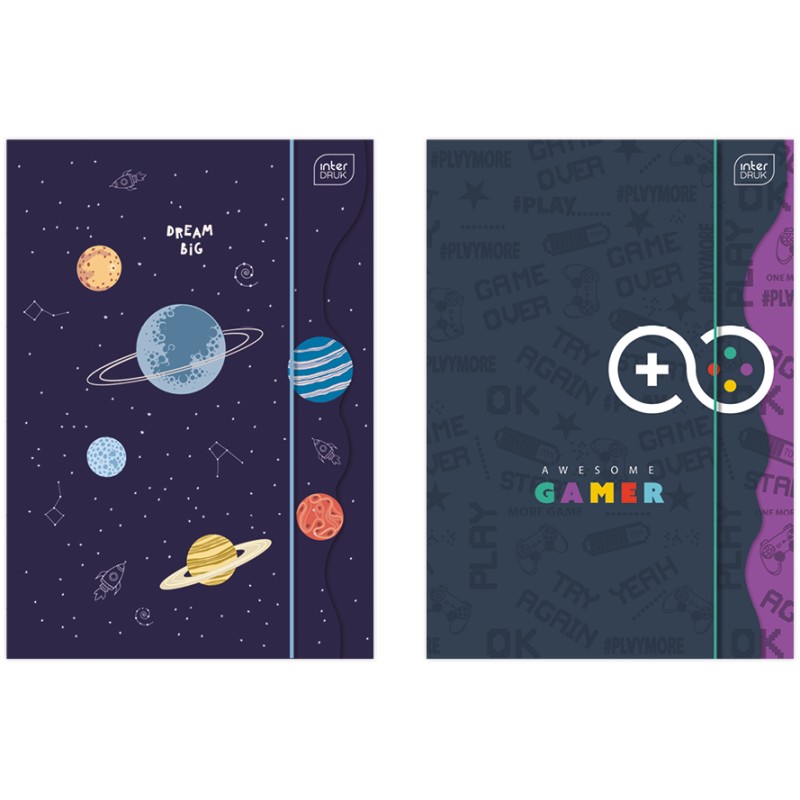 Teczka z gumką A4+ Shape Boys