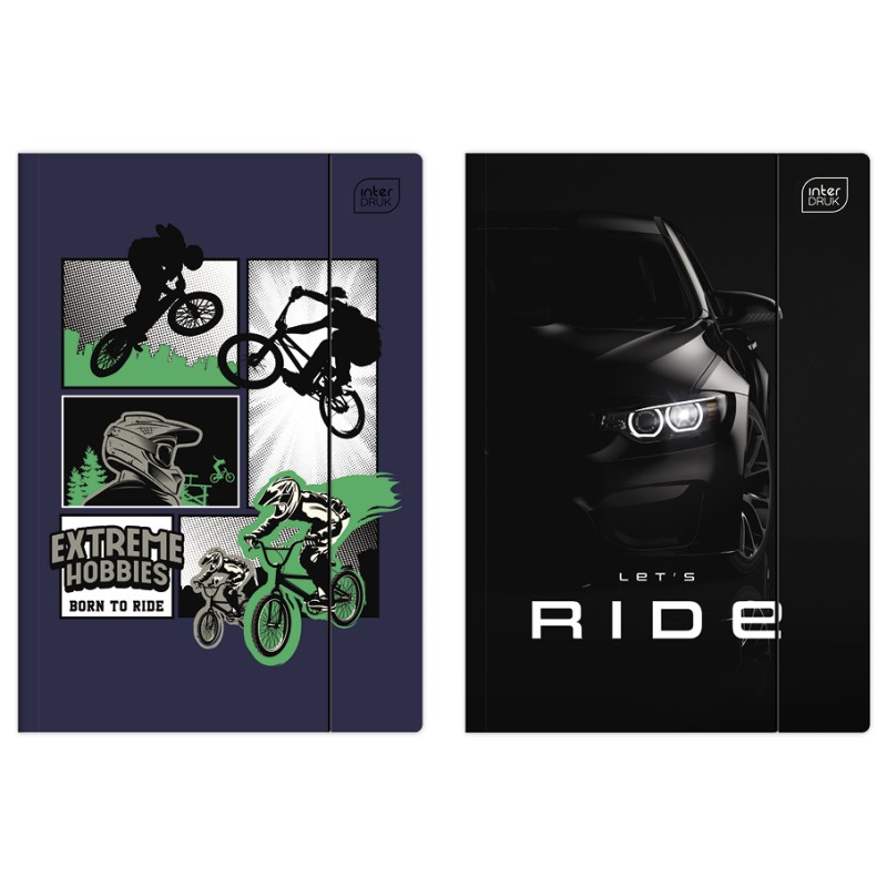 Teczka z gumką A4+ UV Boys