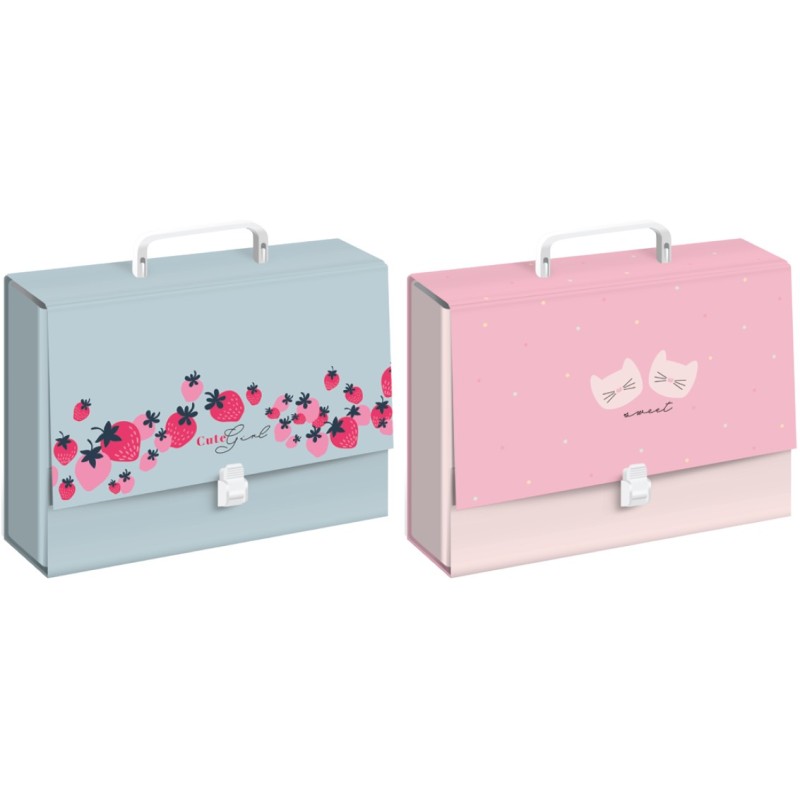 Teczka z rączką C4 5cm Girls