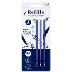 Wkłady do długopisu ścieralnego 3szt