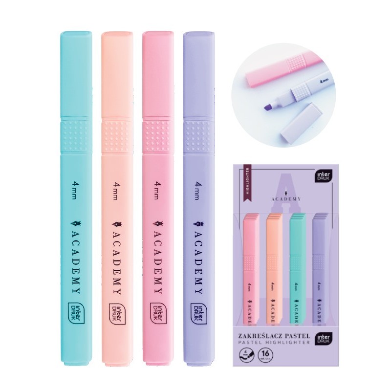 Zakreślacz pastelowy ACADEMY 