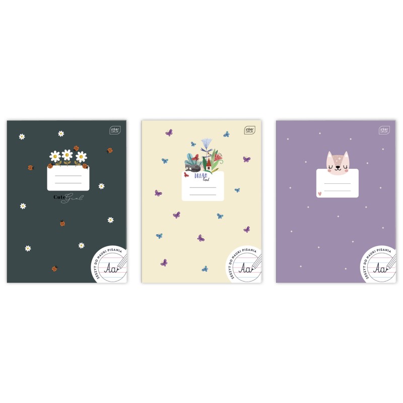 Zeszyt A4 32 kol3 UV Girls