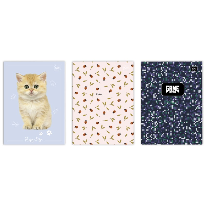 Zeszyt A4 32 linia podwójna 70g UV