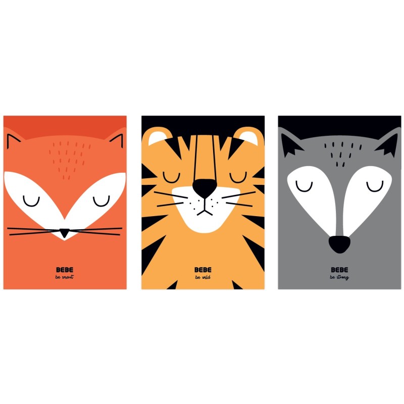 Zeszyt A4 32 90g BEBE Friends BOYS