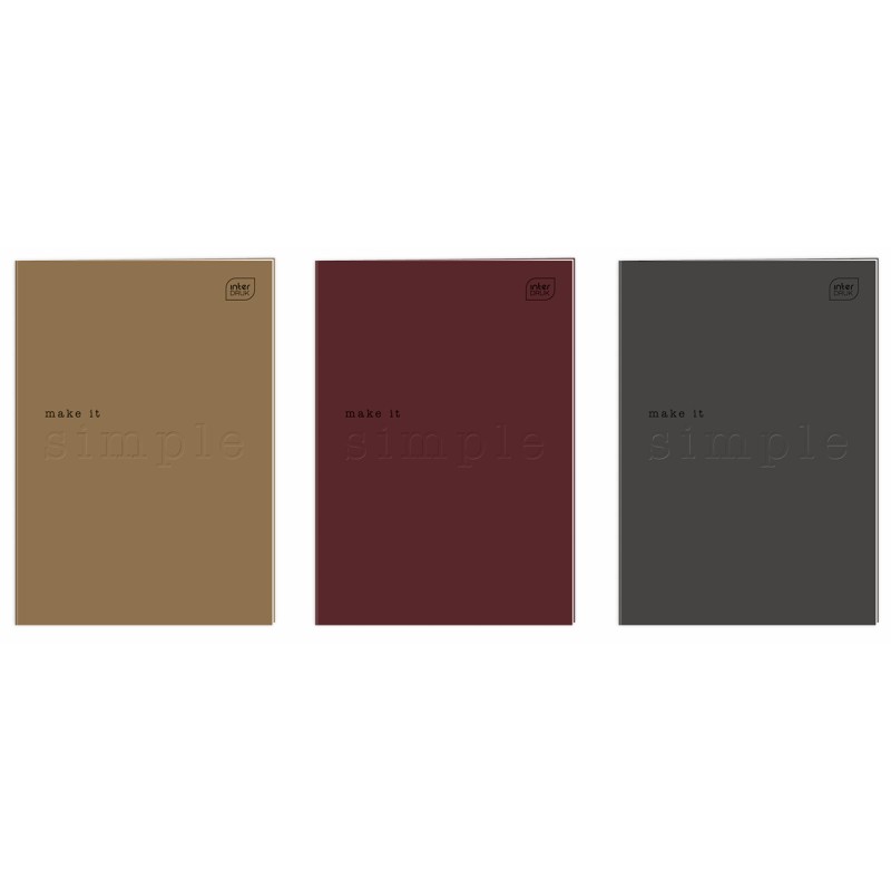 Zeszyt A4 60 M 70g Karton Tłocz.Simple