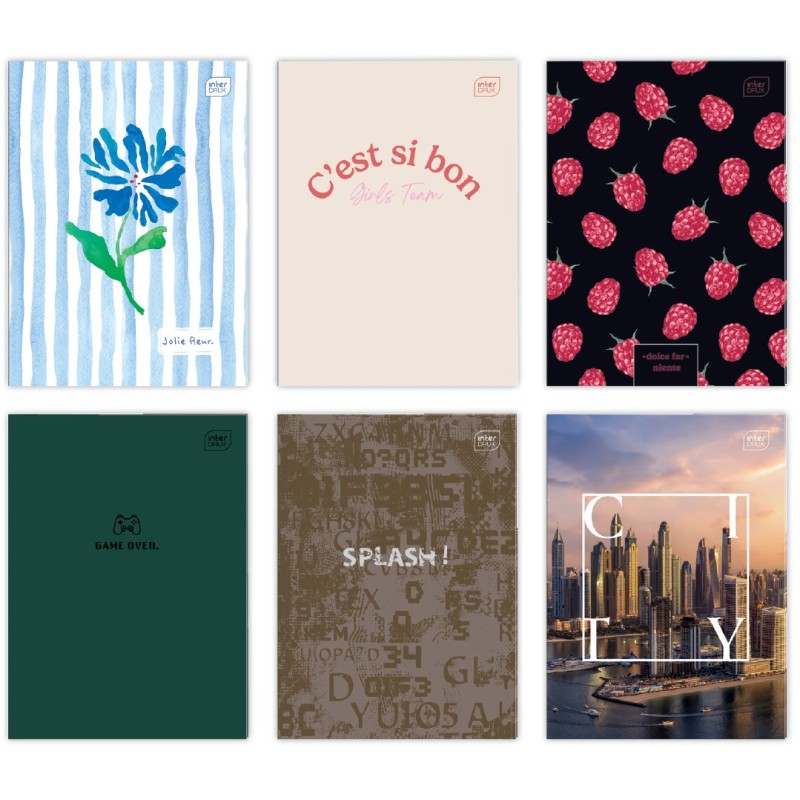 Zeszyt A4 80 M 70g UV Mix